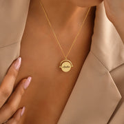 Fidget Spinner Pendant Necklace II - Lyphiyes